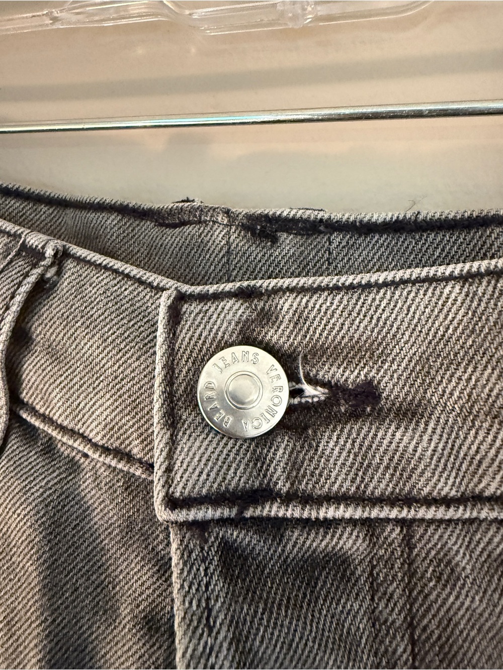 VERONICA BEARD Ryder Saddle Ankle high-rise barrel-leg jeans Gray 28 - Picture 6 of 13